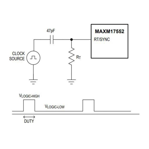 Apple IC Chip MAXM17552AMB Synchronous Step Down DC DC Power Module