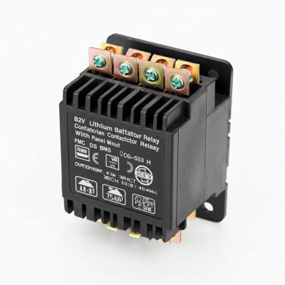 12V Bms Lithium Battery DC Electrical Contactor Relay With Panel Mount