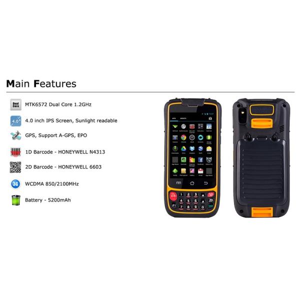 Wholesaler BATL BH84 4.0 inch IPS dual mold handheld computer buy