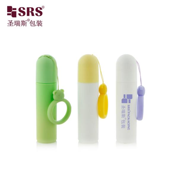 RPPF-20ML FPPG-25ML Plastic Empty Roller Ball Bottles With Dome Cap And Hang Straps