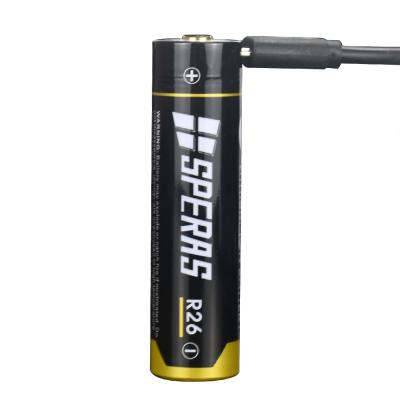 3.7Volt USB Rechargeable Batteries