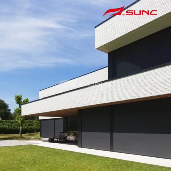 На открытом воздухе Rainproof след застежка-молнии ослепляет шторки ролика окна алюминиевого сплава