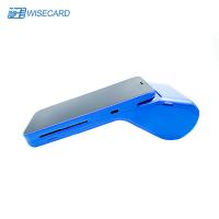 Le terminal d'empreintes digitales Pos Android Smart Payment Bus Qr Code Scanner carte SIM contrôle des impôts système de trésorerie
