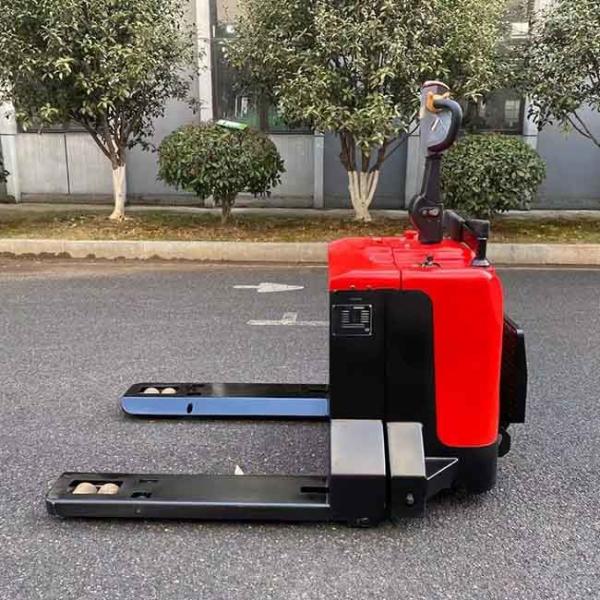 SGS Electric Pump Truck 4000kgs 4T Electric Pallet Truck Use To Carry Paper Roll