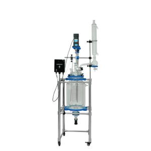 Stainless Steel 220V Three Phase 100L Lab Glass Reactor