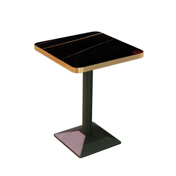 Custom Made Light Luxury Night Club bar Pub Restaurant U Shape Sofa and Dining Table Combination Furniture