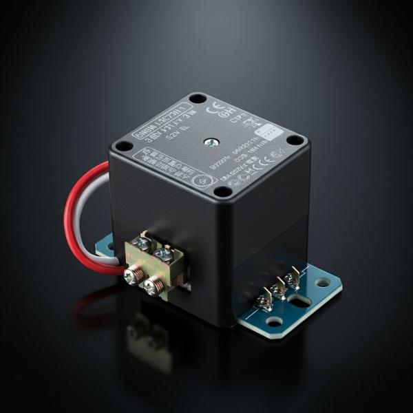 12V Bms リチウム電池 DC パネルマウント付き電気コンタクターリレー