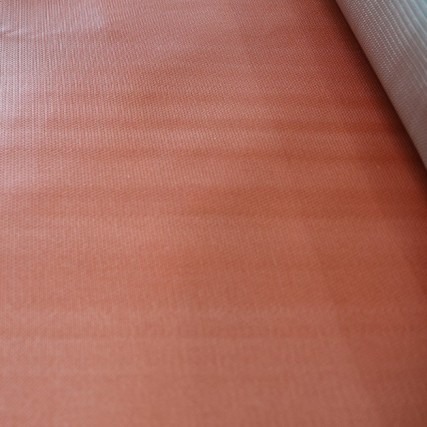 Double Sided Twill Woven Silicone Coated Glass Fiber Fabric 400 ℃ Fireproof Cutting