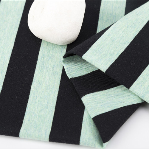 Поддержка настройки и яркие цвета дружественный коже полосатый трикотажный ткань для спортивного костюма