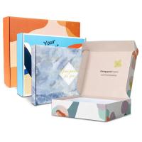 Cajas de envío personalizadas de plantas con logotipo embalaje atractivo caja de papel de envío