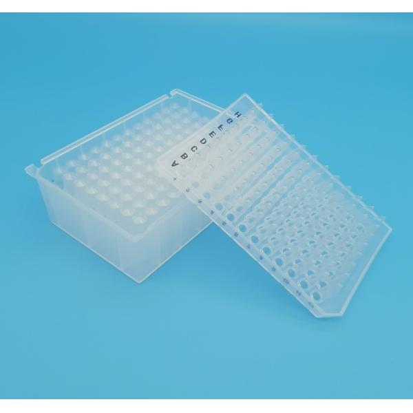 Transparent Deep Well Pcr Plates 96 Well Square Well Sharp Bottomed Sterilization
