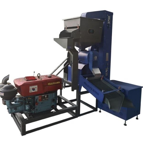 DONGYA AGRO 22HP moteur diesel machine de moulin à riz avec élévateur de chargement automatique