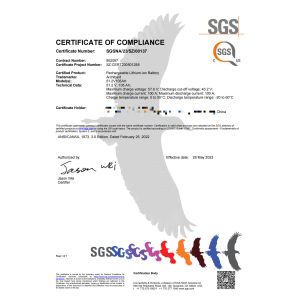 Guangdong beineng New Energy Co., Ltd. Сертификации