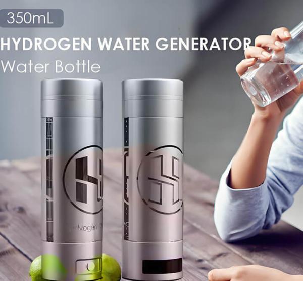 SPE PEM Technology Hydrogen Water Bottle 300ML Hydrogen Rich Water Generator 5000ppb