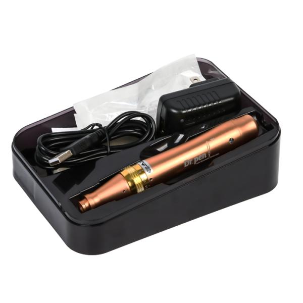 13000RPM Permanent Makeup Machine Kit Gold Dr. Pen Ultima M5