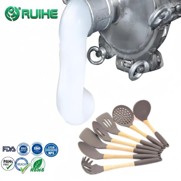 VOC Less Than 0.5% Food Grade Liquid Silicone Rubber For Kitchen Cutlery