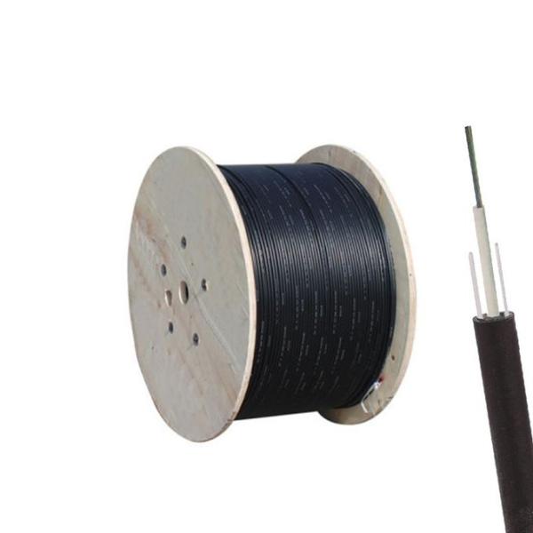 Loose Tube Fiber Optic Outdoor Cable Single Mode GYFXTY 2 FRP 6 Core 8.2mm Diameter