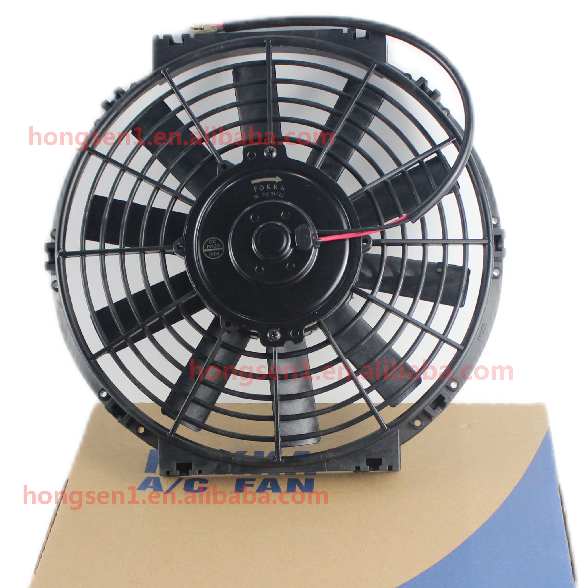 POKKA Auto 10 Inch 12V Radiator Cooling Fan Universal Air Conditioner Cooling Fan Radiator