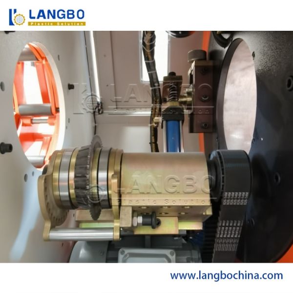 90-250mm PVC Pipe Extrusion Machine with Twin Screw Extruder for Full-Automatically Pipe Production