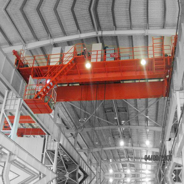 5t~450/80t QD Type Double Girder Bridge Crane Indoor with winch trolley