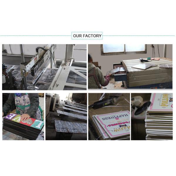 Odm Wedding / Restaurant 2.2cm Custom Wood Plaque Signs