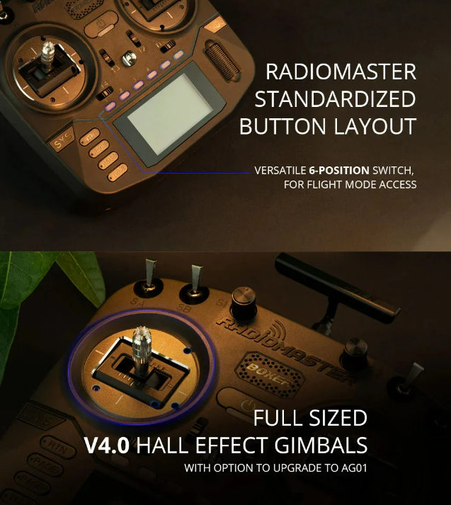 Hot Radiomaster Radio Controller M2 FPV Drone Transmitter ELRS/4in1/CC2500 External Module JR/FrSKY/Crossfire Compatible