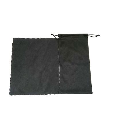 Óculos de sol de corda macia Óculos de sol de fibra microfibra Bolsa de tecido Bolsa de óculos de sol
