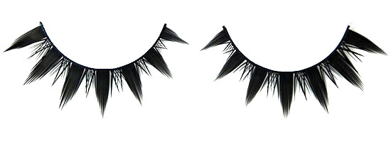 OEM Thick Natural False Eyelashes Long For Cosmetics Company , Half False Lashes