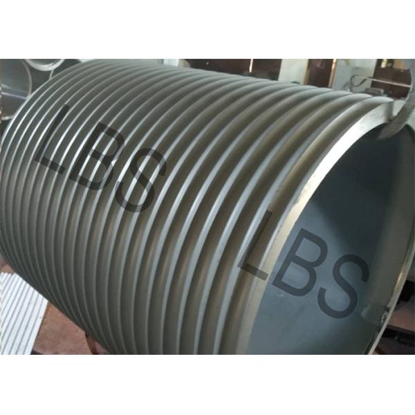 Right - Hand Rotation LBS Grooved Drum For Crane Machinery 30mm-2000mm Diameter