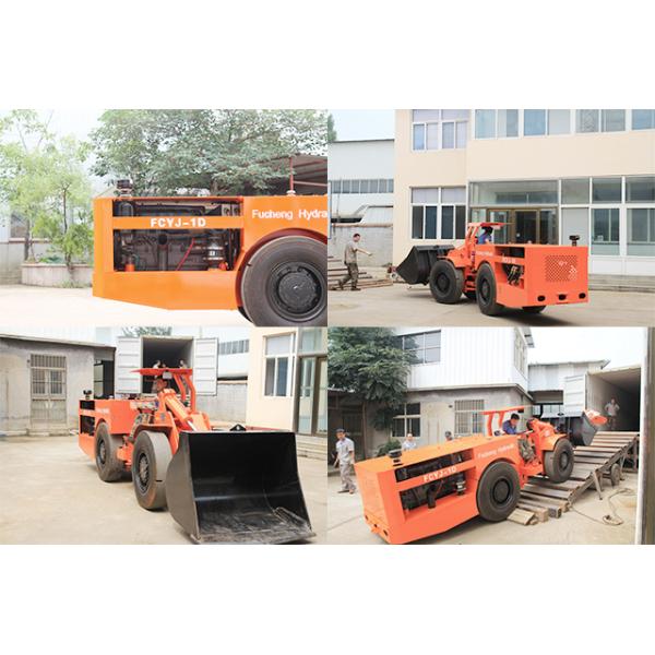 7000KG Loading Hauling Diesel Underground Mining Scoop Loader for Loading and Hauling