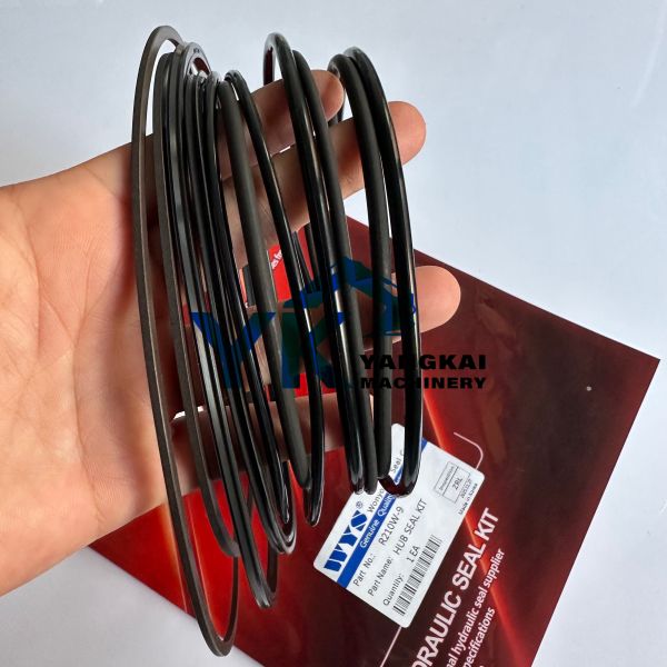 WYS OEM R210W-9 HUB SEAL KIT DOUBLE LIP SEAL FOR 21-TON EXCAVATOR PARTS