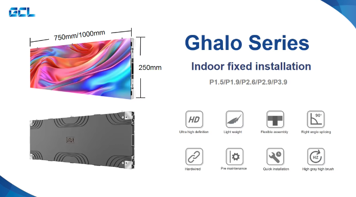 Hd LED Video Wall with 90° Seamless Right-Angle Splicing and 7680Hz High Refresh Rate for Indoor Fixed LED Display