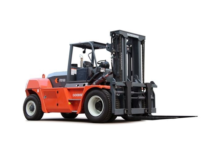 High Safety Heavy Duty Diesel 16 Tonne Forklift / Combustion Engine Forklift