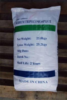 Poudre détersive de tripolyphosphate de sodium, produit chimique de PH9.5 STPP