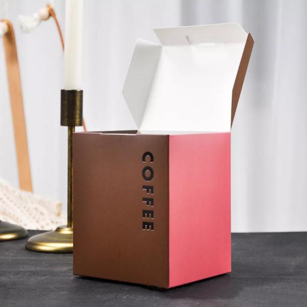 Custom Folding Paper Box Printed Embossing Sachet Packaging Box Durable