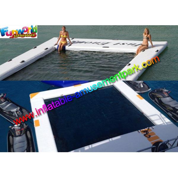 Customized Yacht Large Inflatable Water Toys Inflatable Sea Pool With Drop Stitch