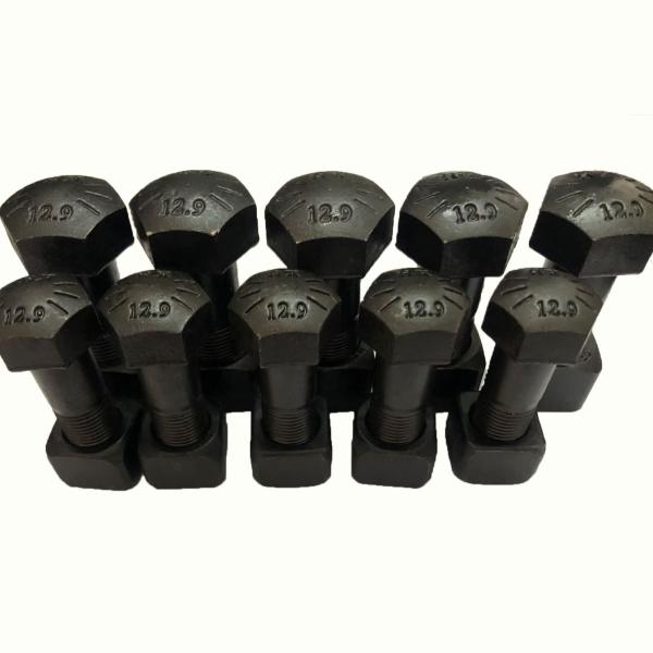 Bulk Pack Track Chain Fasteners Excavator Bolt Nuts Crawler Dozer Track Optimal Torque Specs Wear Resistance