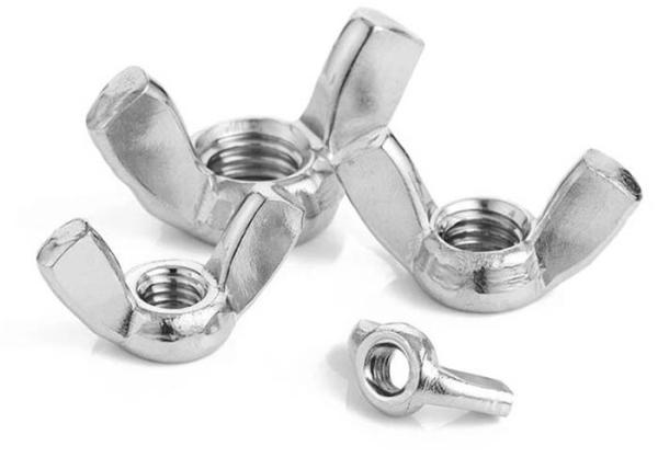 M6 M8 Stainless Steel SS304 316 butterfly wing nuts DIN314