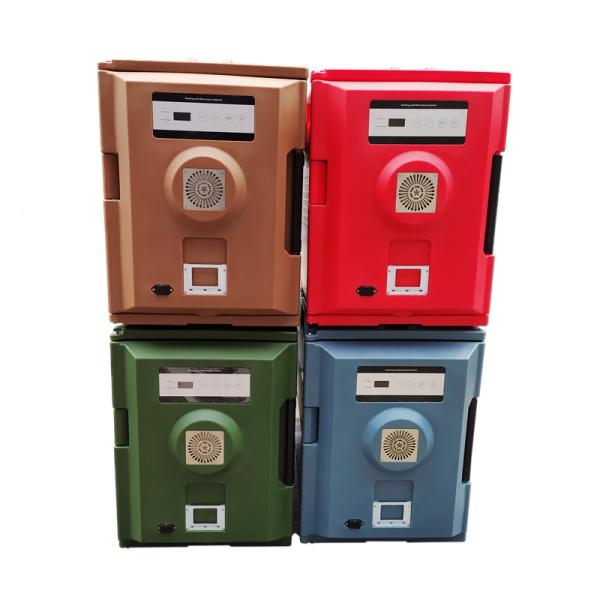 15kg Plastic Pizza Electric Food Pan Carrier Transport Box Insulated Food Delivery Box