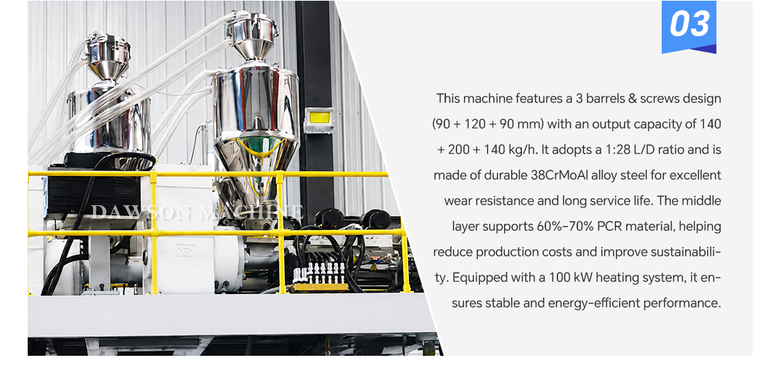 Automatic HDPE Rotary Blow Molding Machine with 25L Max. Product Volume Temperature Control