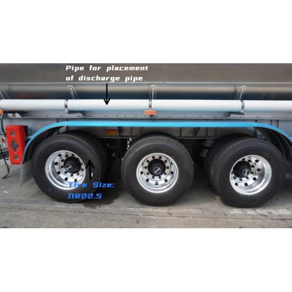 CIMC 3/Tri Axle 45000L Aluminum Fuel Tankers Truck Trailers for Transport Oil for Sale Near Me