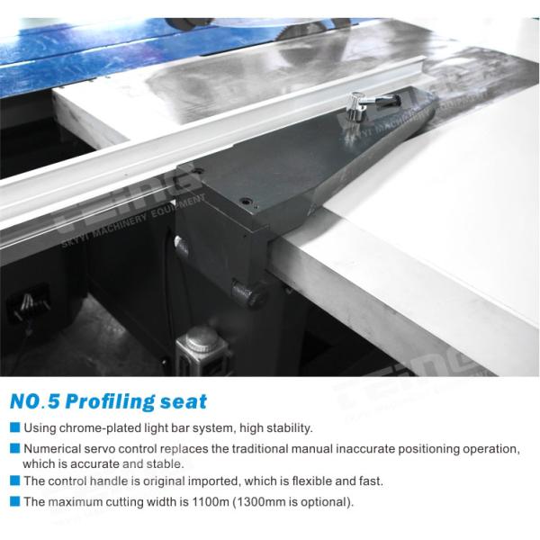 Horizontal Style CNC Sliding Table Saw for Precision Cutting CE ISO Numerical Control