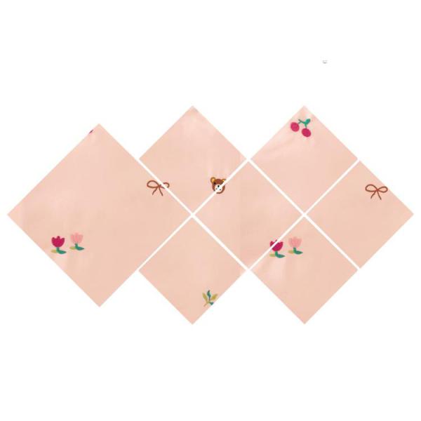 Cute Embroidered Modern Duvet Covers / Shams 4 Pcs 100% Cotton For Home