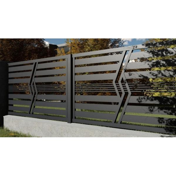 Дом Внешний Алюминиевый Забор Конфиденциальности Легкий Огнестойкий ISO9001