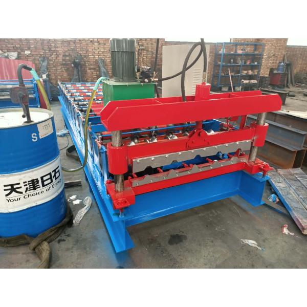 High Quality Concrete Road Paving Terrazzo Roof Floor Double Layer Glazed Tile IBR Sheet Roof Press Making Machine