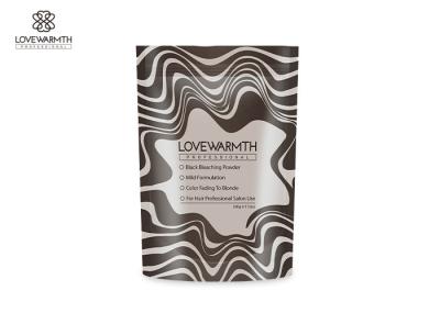 Forte desvanece-se poeira do pó do descorante do cabelo preto a anti inofensiva para adultos unisex