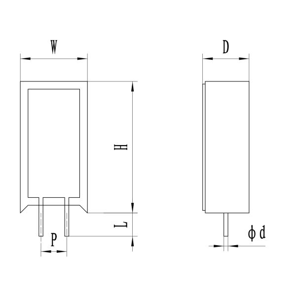 RX27-5G Ceramic Housed Wirewound Resistor
