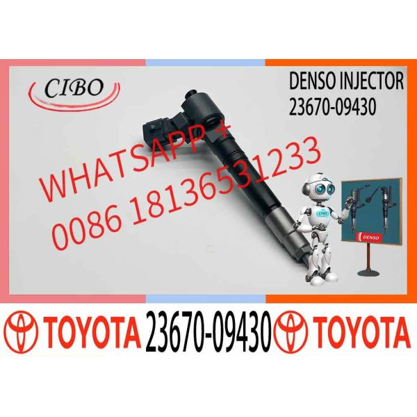 Diesel Nozzle Assembly Common Rail Injector 23670 09430 2367009430 23670-09430 for Common Rail System