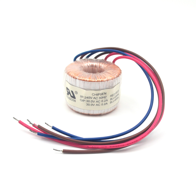 Pure Copper Winding Custom Toroidal Transformer For Audio And Medical Equipment