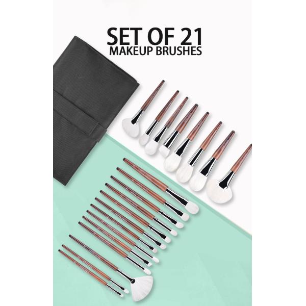 282A18023 Luxury 23pcs Make Up Brushes Animal Hair Professional Makeup Brush Set Private Label Custom Logo